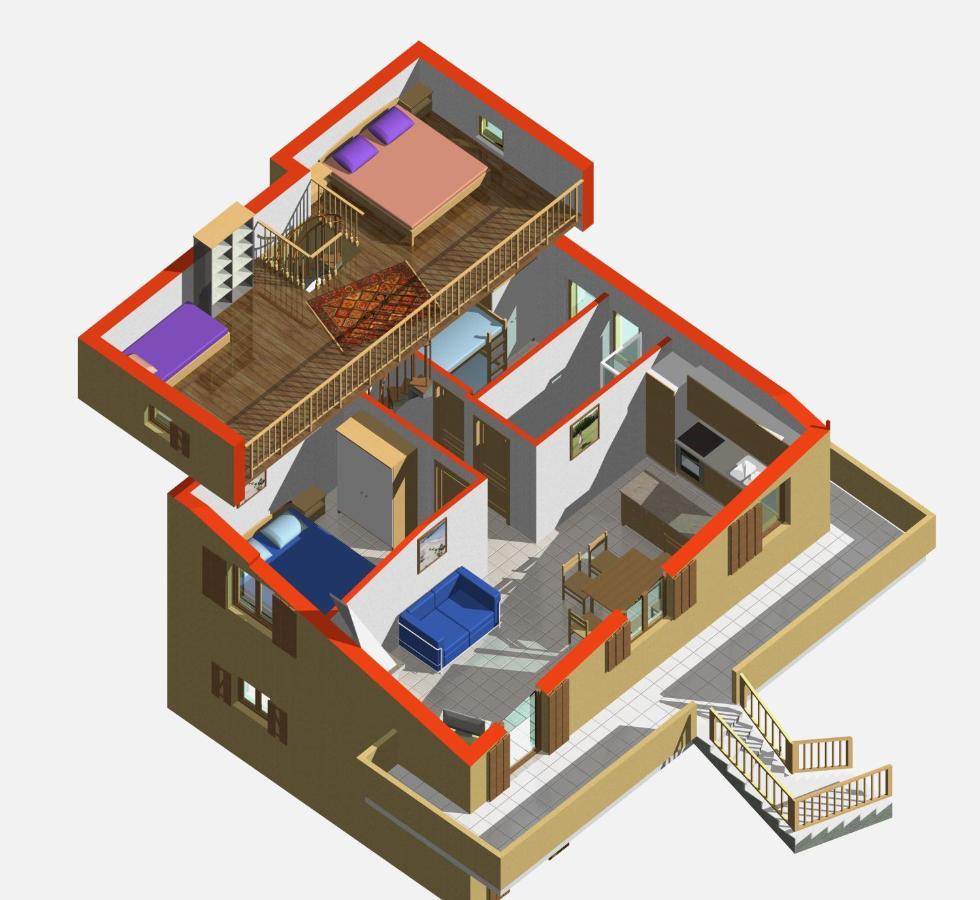 Casa Minicapo Mandriola Appartement San Vero Milis Buitenkant foto